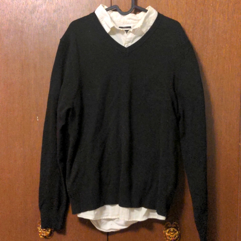 Black Sweat Vest